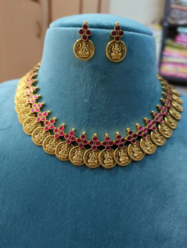 Vintage Jadua Kundan  - Vz, pink