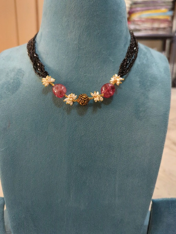 Designer Black Beads  - Vz