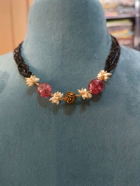 Designer Black Beads  - Vz