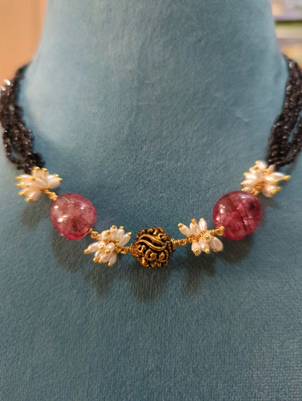 Designer Black Beads  - Vz