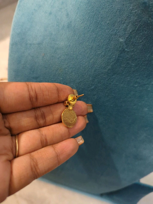 Vintage Jadua Kundan  - Vz, green and pink