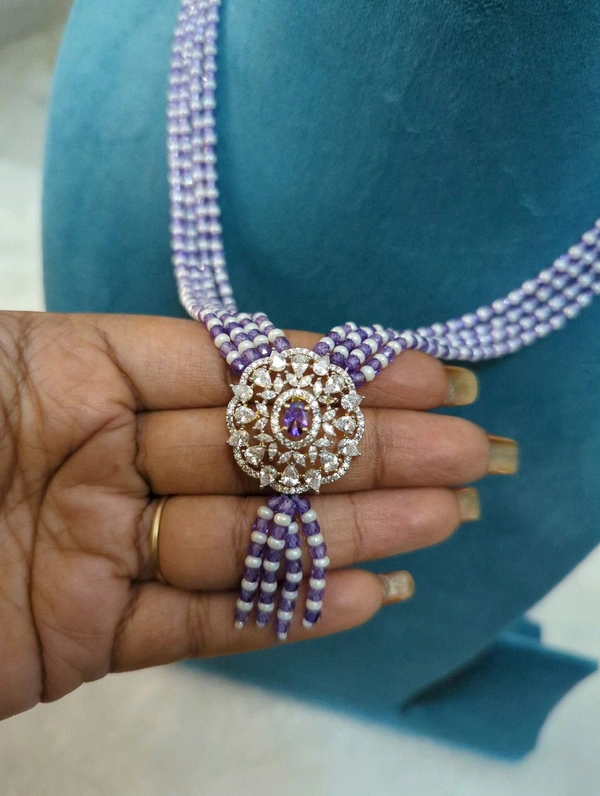 Diamond Copy Pendent With Real Cz's - HD, 10 Dispatch Time