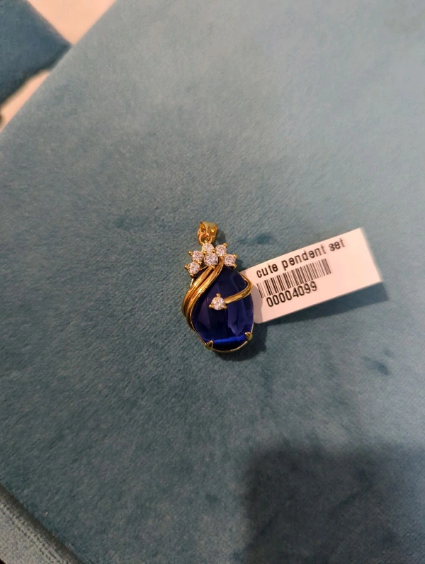 Cute Pendent Set - Vz, Blue