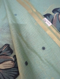 Soft Designer Jamdhani - Jungle Mist
