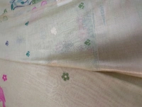 Soft Designer Jamdhani  - green