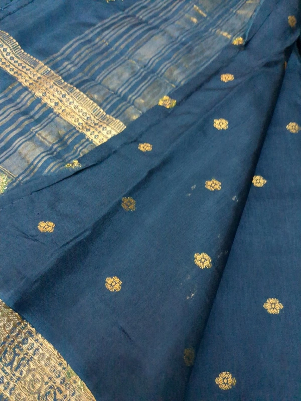 Designer Kanchi Dola - Dark Blue