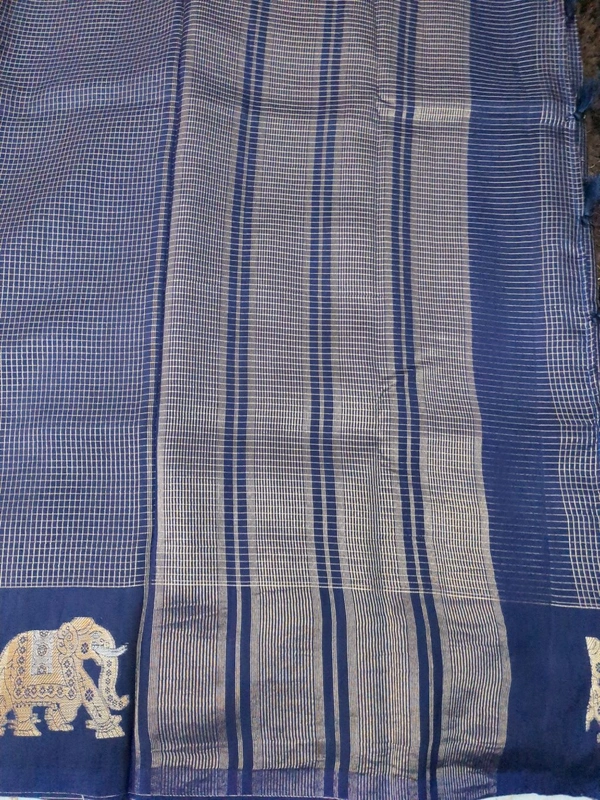 Kanchi Aarani Dola  - Navy Blue