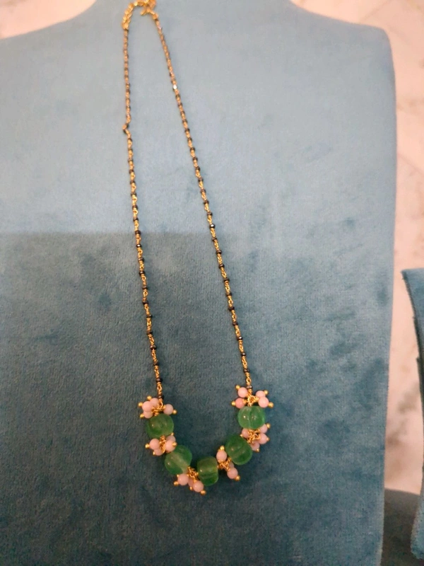 Blackdiamonds With Real Pumpkins And Apsara Pearls - Vz, green