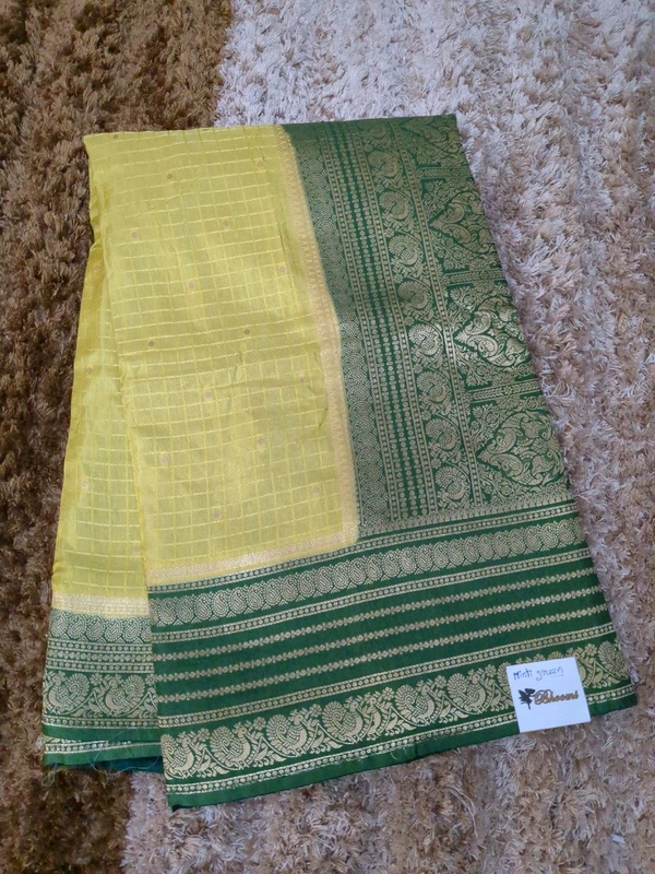 Pure Kanchi Dola - mint green