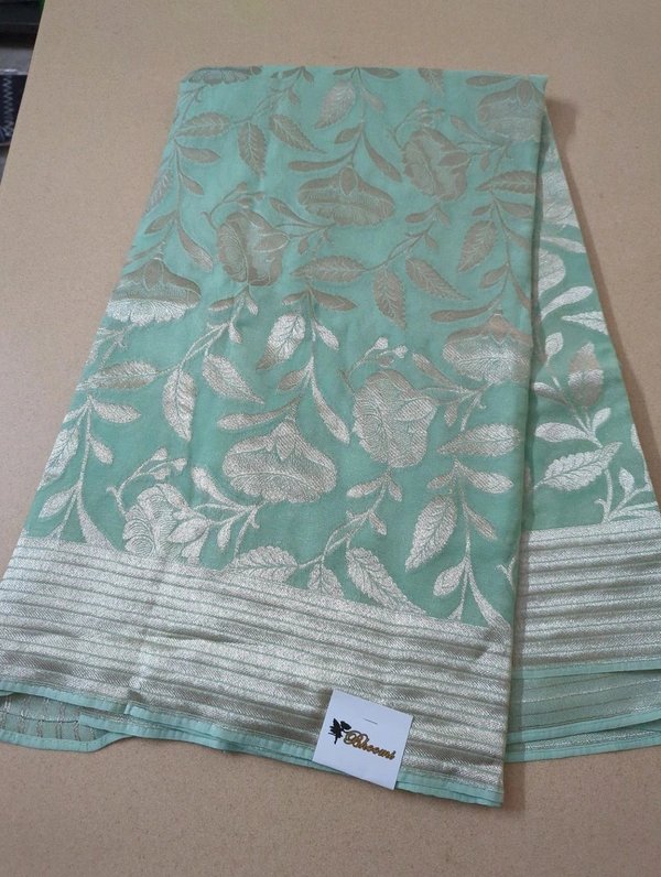 Pure Chinnon Georgette  - Jungle Mist