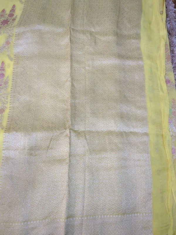 Pure Organza Tissue  - yellow