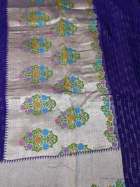 Pure Kora Organza  - Blue