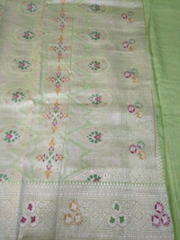 Pure Dola Weaving  - Mint Green