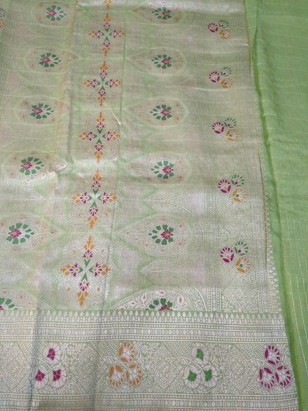 Pure Dola Weaving  - Mint Green