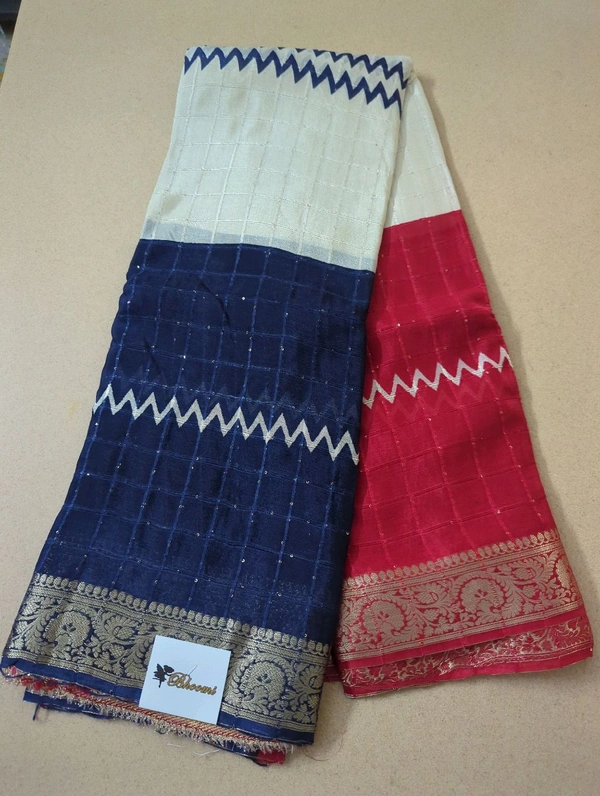 Pure Chinnon Sequence  - Navy Blue