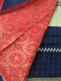 Pure Chinnon Sequence  - Navy Blue