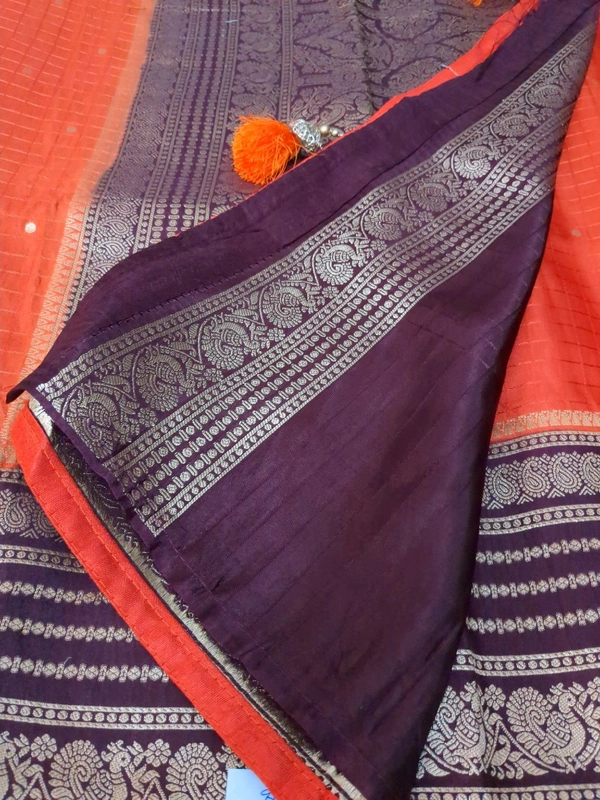 Pure Kanchi Dola - orange