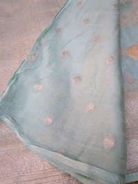 Pure Organza Tissue  - Jungle Mist