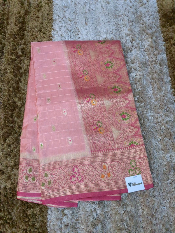 Pure Dola Weaving  - Pink