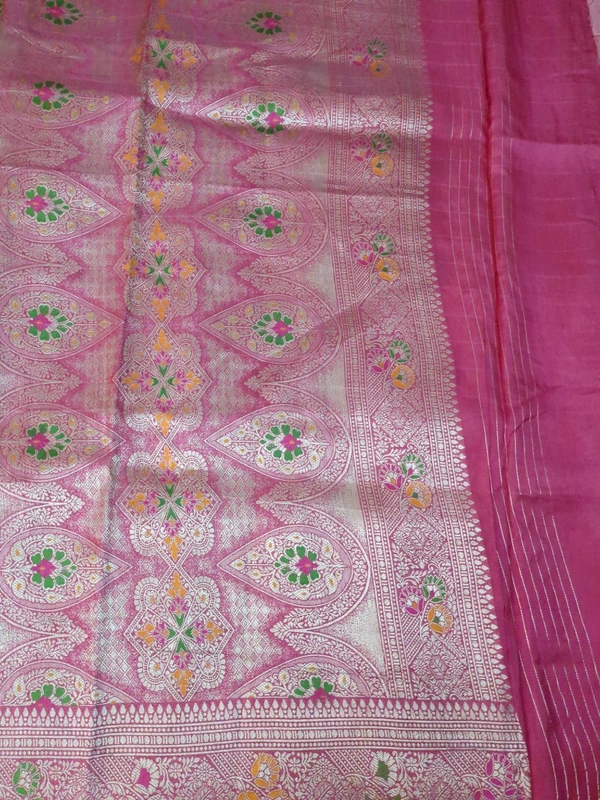 Pure Dola Weaving  - Pink