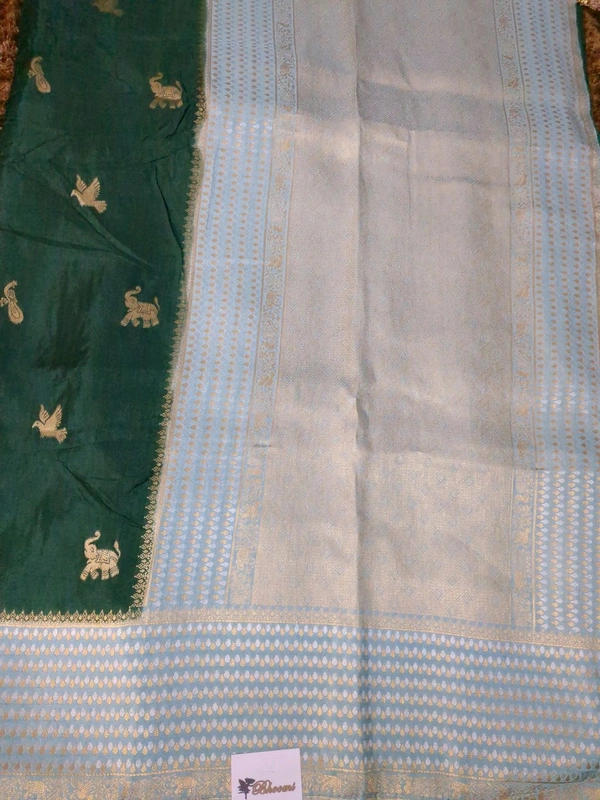 Pure Dola Weaving  - green