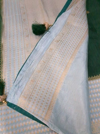 Pure Dola Weaving  - green
