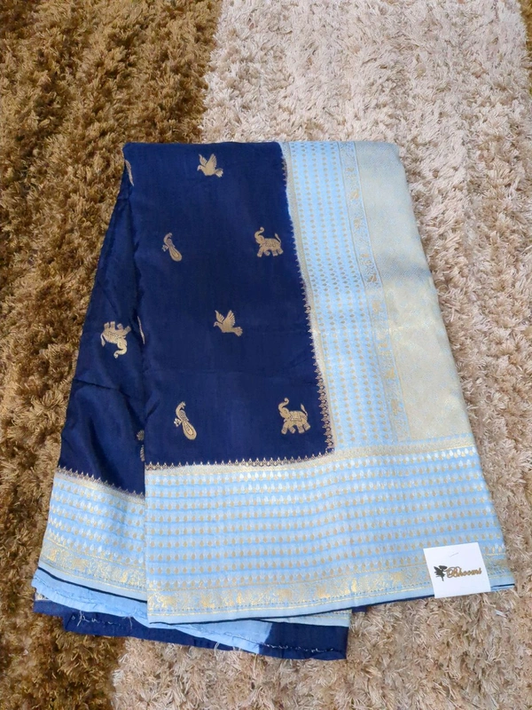 Pure Dola Weaving  - Blue
