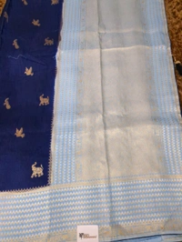 Pure Dola Weaving  - Blue