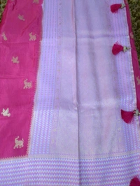 Pure Dola Weaving  - pink