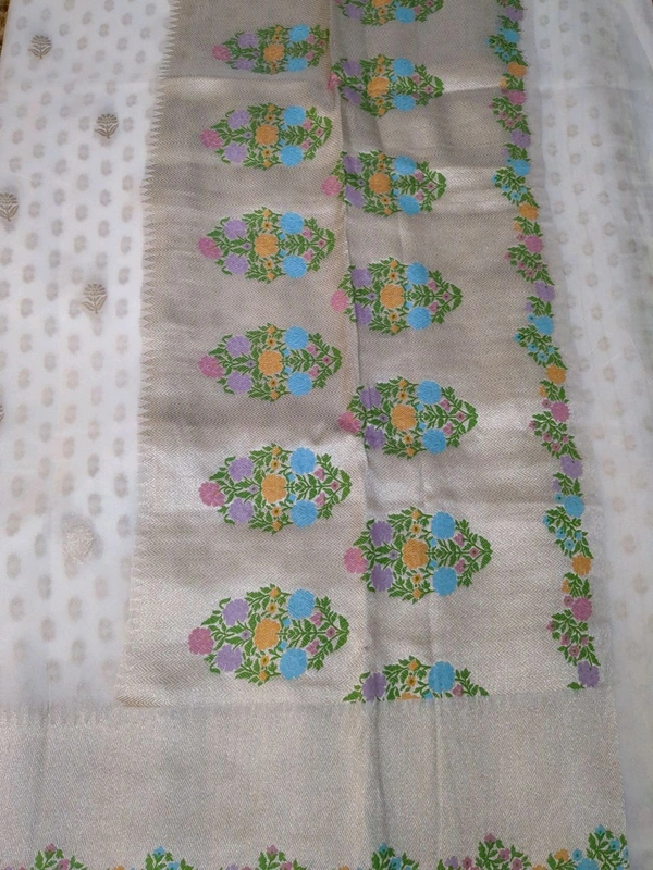 Pure Kora Organza  - White
