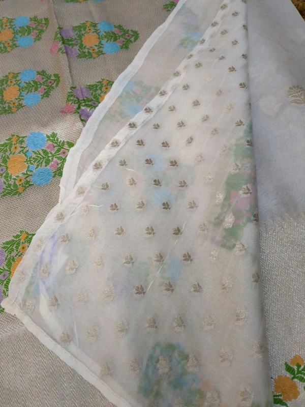 Pure Kora Organza  - White