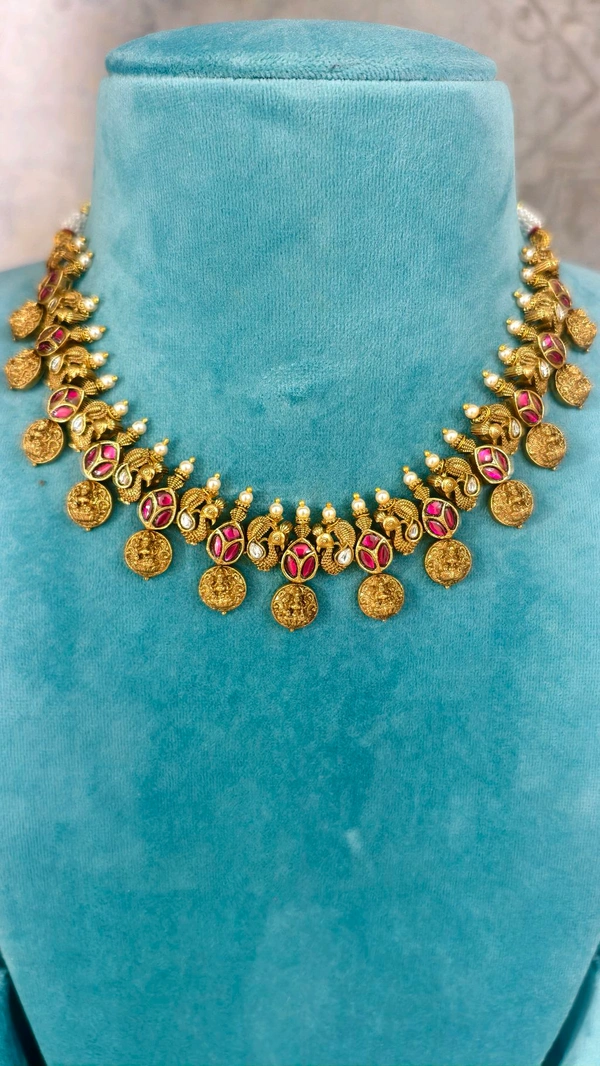 Nakshi Set With jadau Kundan - HD