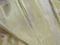 Pure Manipuri Weaving  - yellow and green