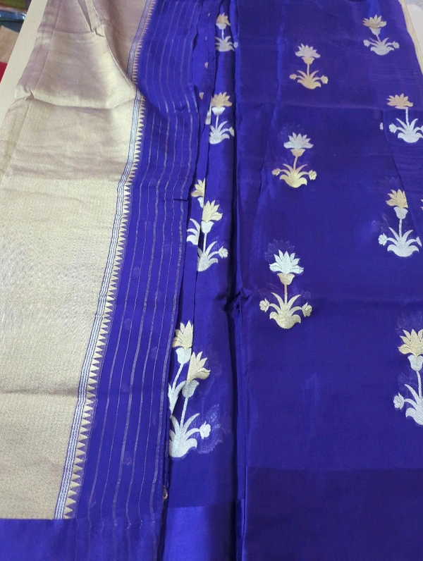 Pure Kora Weaving  - Navy Blue