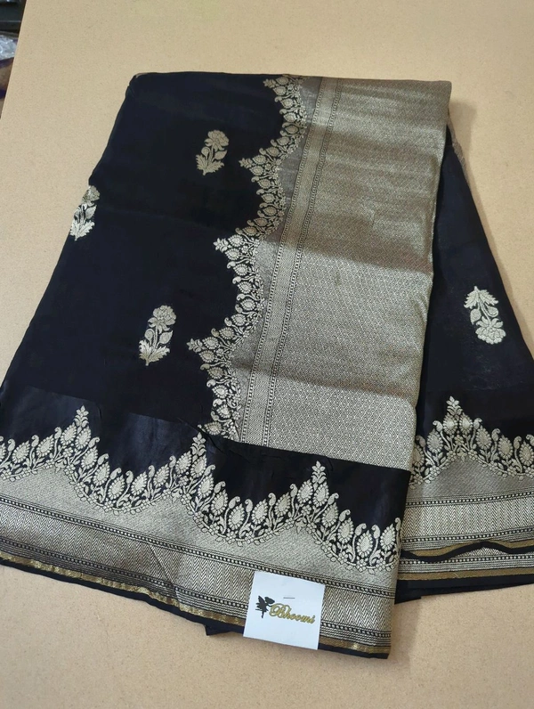 Pure Kora Organza  - Black