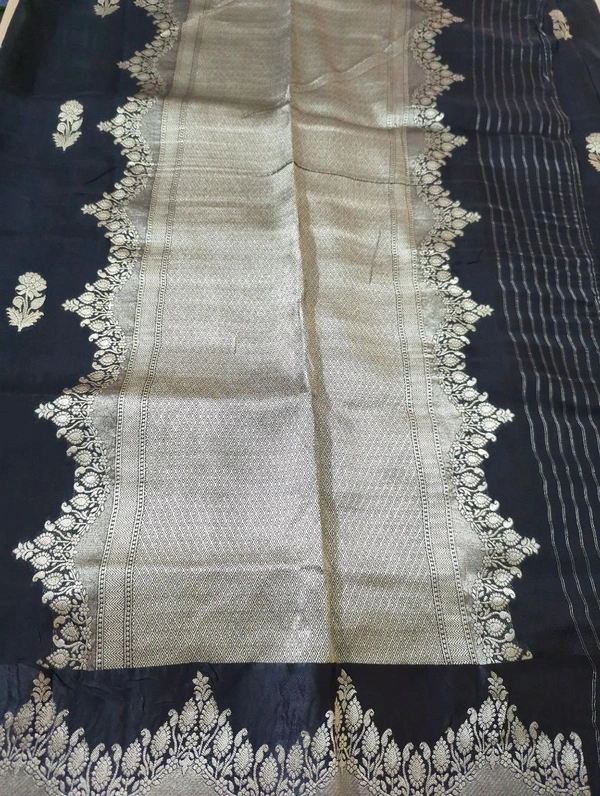Pure Kora Organza  - Black