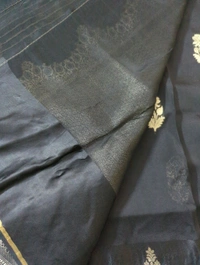 Pure Kora Organza  - Black