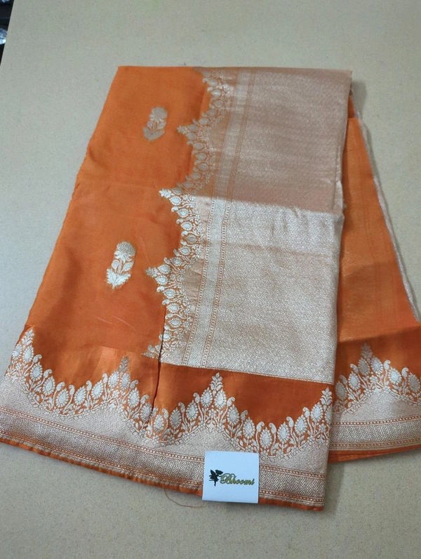 Pure Kora Organza  - orange