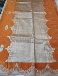Pure Kora Organza  - orange