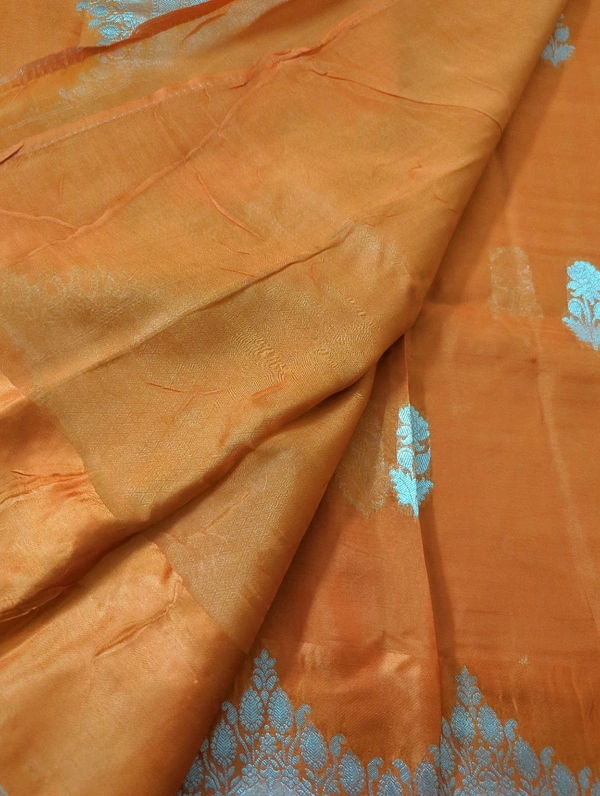 Pure Kora Organza  - orange