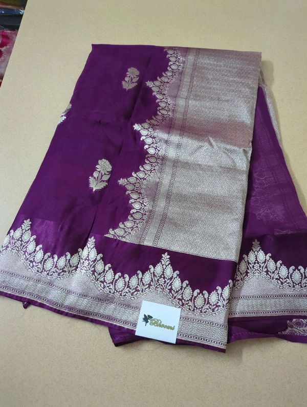 Pure Kora Organza  - Purple