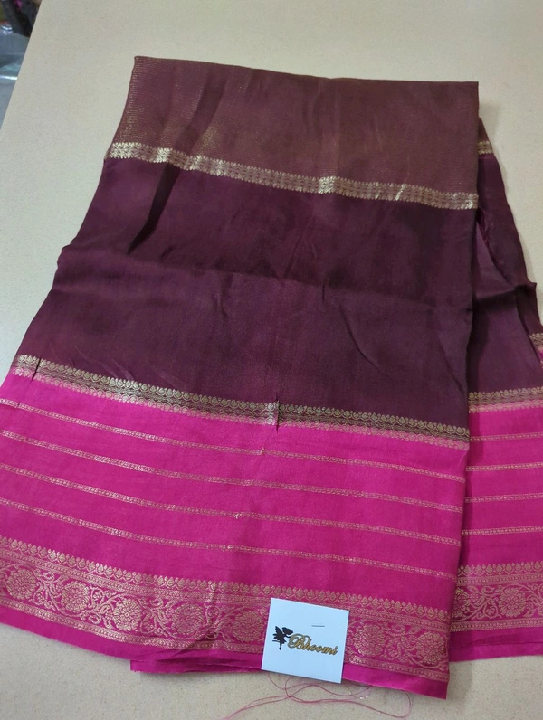 Latest Mysore Crepe - brown