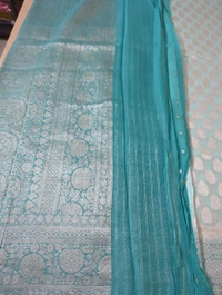 Pure Chiffon Weaving  - Eastern Blue
