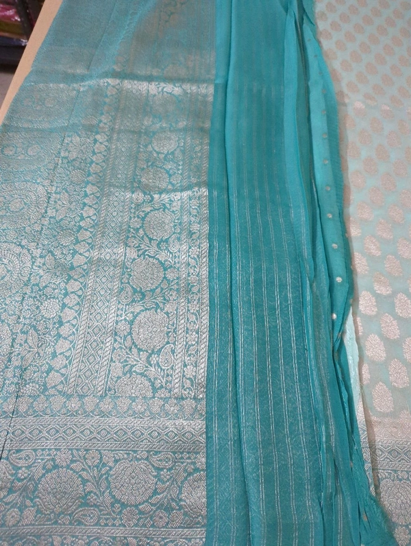 Pure Chiffon Weaving  - Eastern Blue