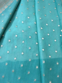 Pure Chiffon Weaving  - Eastern Blue