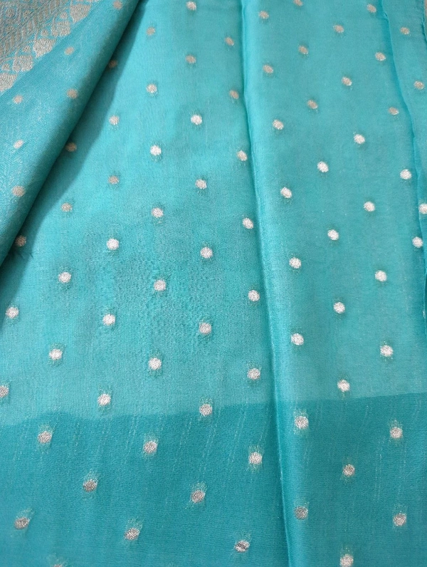 Pure Chiffon Weaving  - Eastern Blue