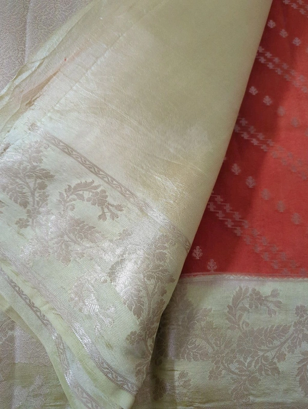 Pure Raw mango Pattu  - orange