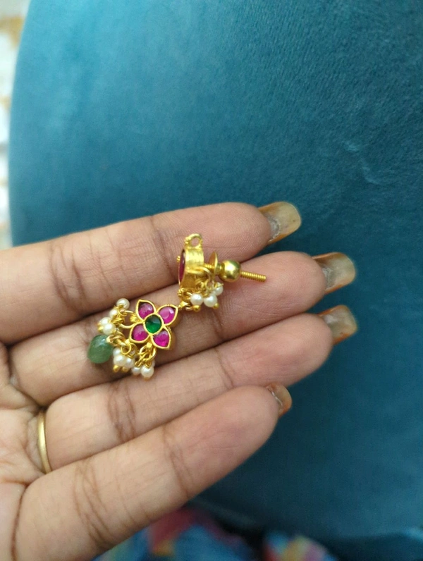 Cute Gold copy Earrings - vz