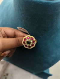Designer Jadua Kundan Finger ring - vz