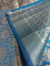 Purre Raw Mango Pattu  - light purple